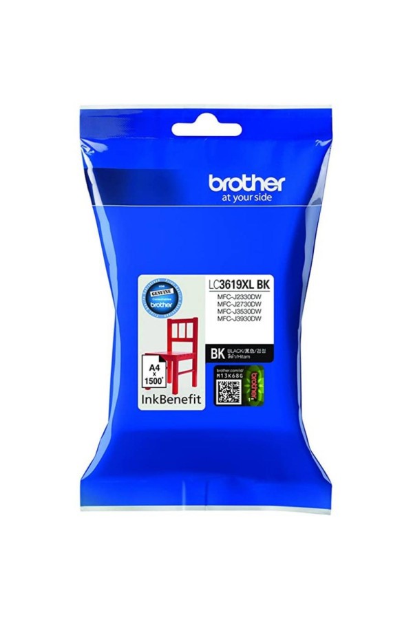 Brother Μελάνι Inkjet LC-3619XLBK Black (LC3619XLBK) (BRO-LC-3619XLBK)