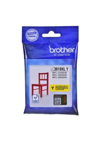 Brother Μελάνι Inkjet LC-3619XLY Yellow (LC3619XLY) (BRO-LC-3619XLY)