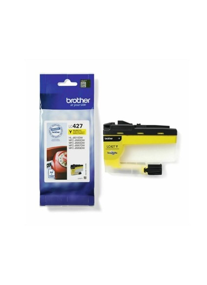 Brother Μελάνι Inkjet LC427Y Yellow (LC427Y) (BRO-LC-427Y)