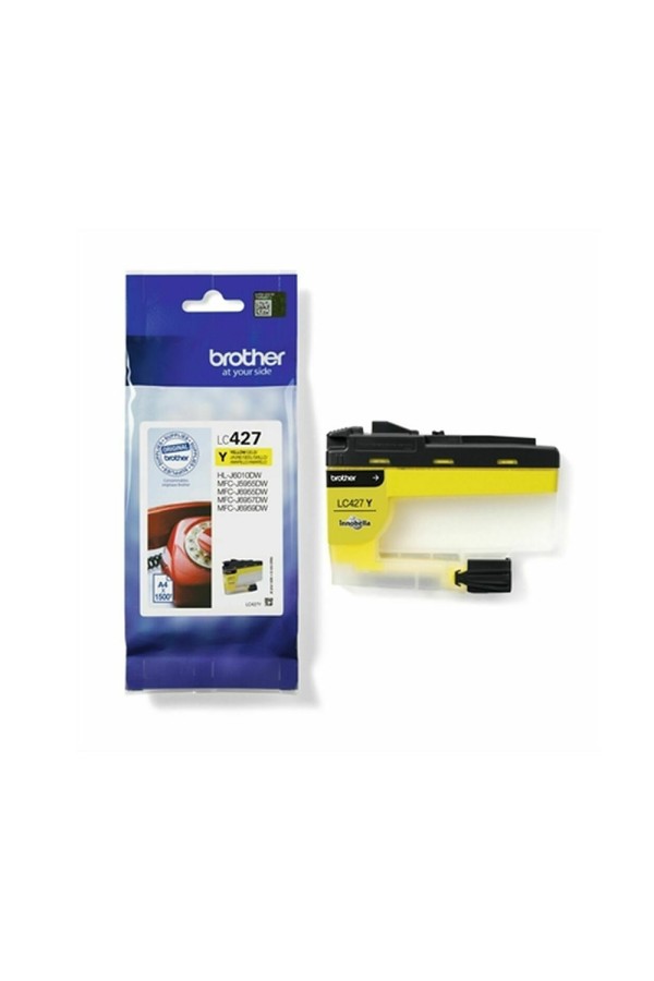 Brother Μελάνι Inkjet LC427Y Yellow (LC427Y) (BRO-LC-427Y)
