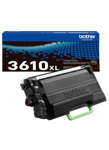 Brother TN3610XL Toner for Mono Laser SMB Range Black (TN3610XL) (BRO-TN-3610XL)