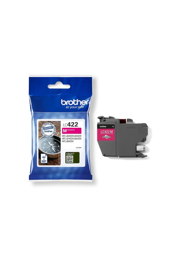 Brother Μελάνι Inkjet LC Magenta Cartridge (LC422M) (BROLC422M)