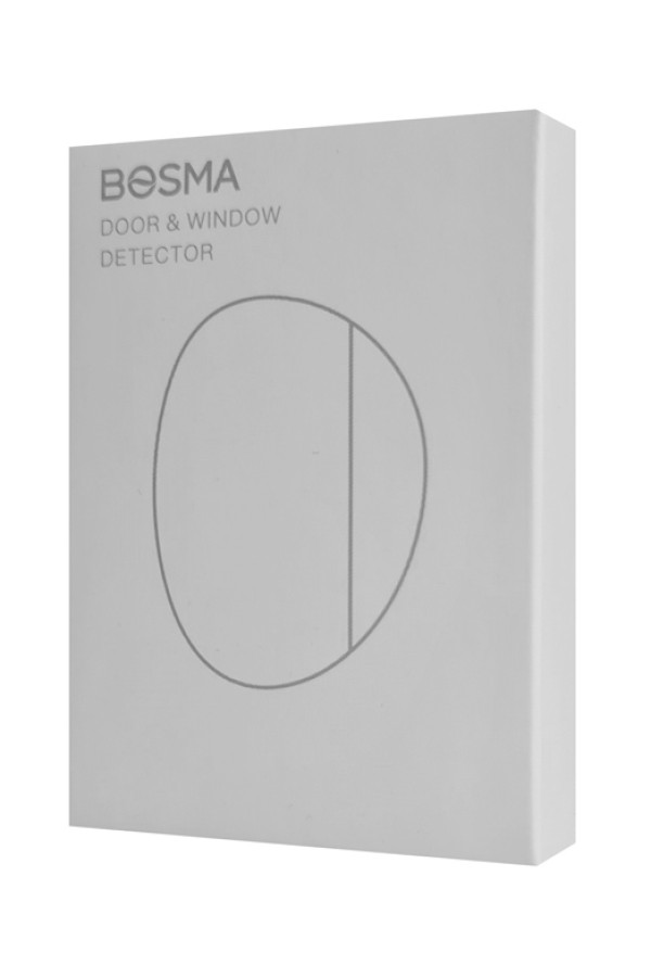 BOSMA ασύρματη μαγνητική παγίδα BSM-DS0001, 915/868/433MHz, λευκή