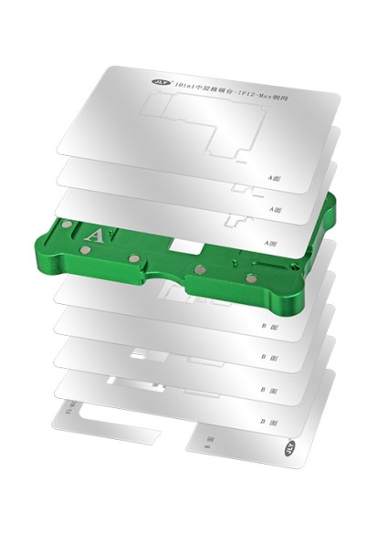 JLY βάση επισκευής motherboard BST-1023APLUS για iPhone, με BGA stencils