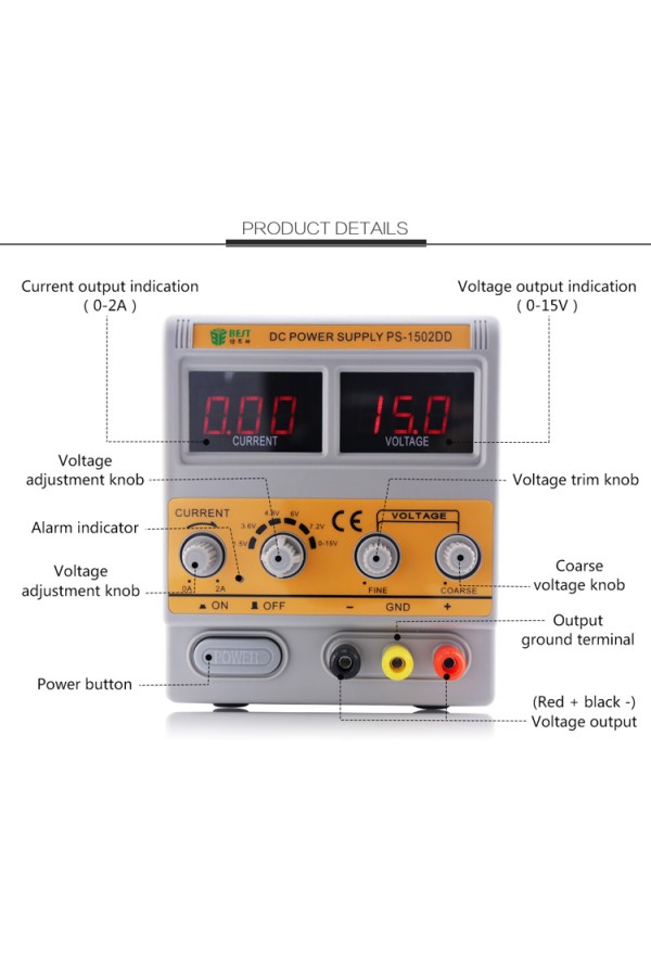 BEST Power supply BST-1502DD, 12V