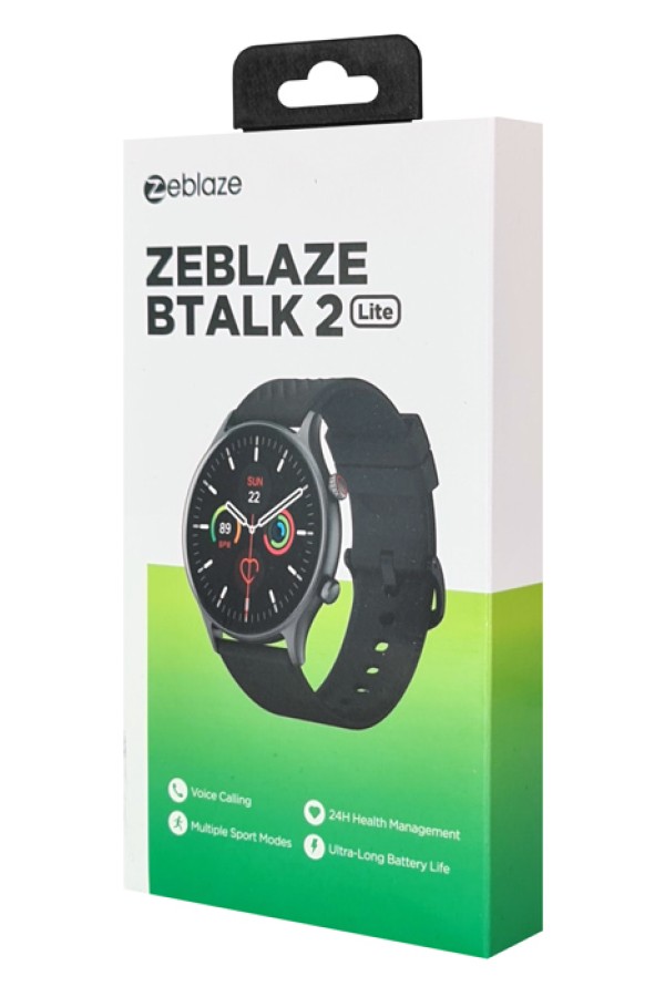 ZEBLAZE smartwatch Btalk 2 Lite, heart rate, 1.39