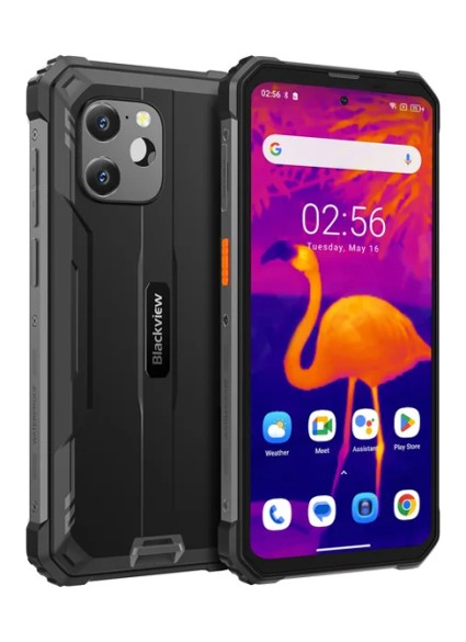 BLACKVIEW smartphone BV8900, θερμική κάμερα, 8/256GB, IP68/IP69K, μαύρο