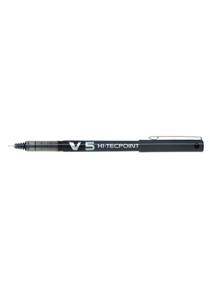 PILOT στυλό rollerball Hi-Tecpoint V5, 0.5μμ, μαύρο