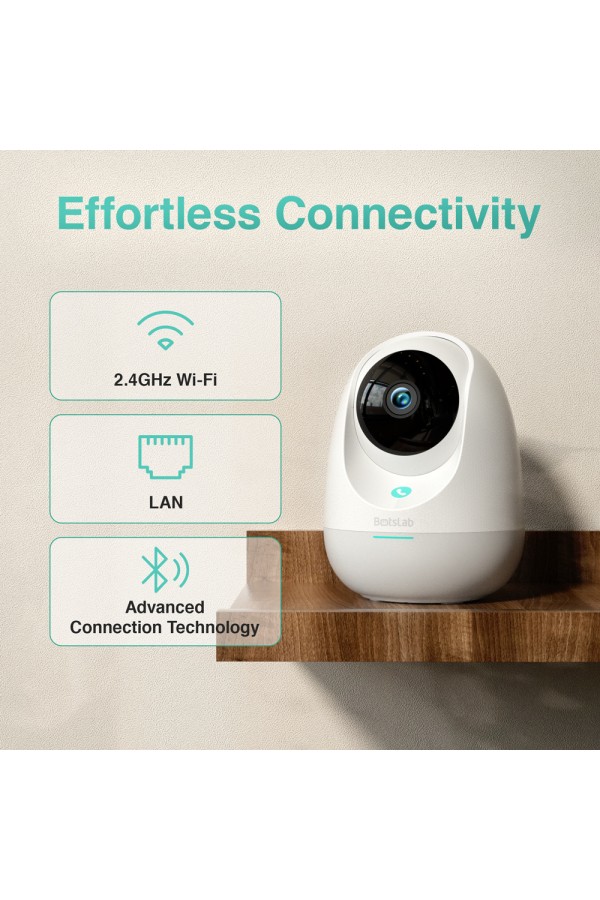 BOTSLAB smart κάμερα C213, 3MP/2K, WiFi & LAN, 360° PTZ, SD