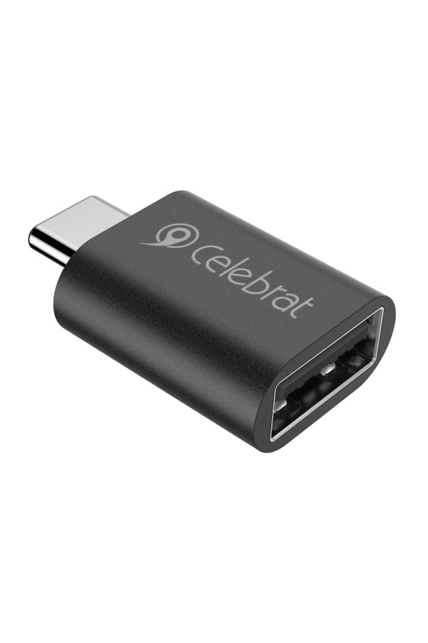 CELEBRAT αντάπτορας USB-C σε USB 3.0 CA-04, 5Gbps, μαύρος