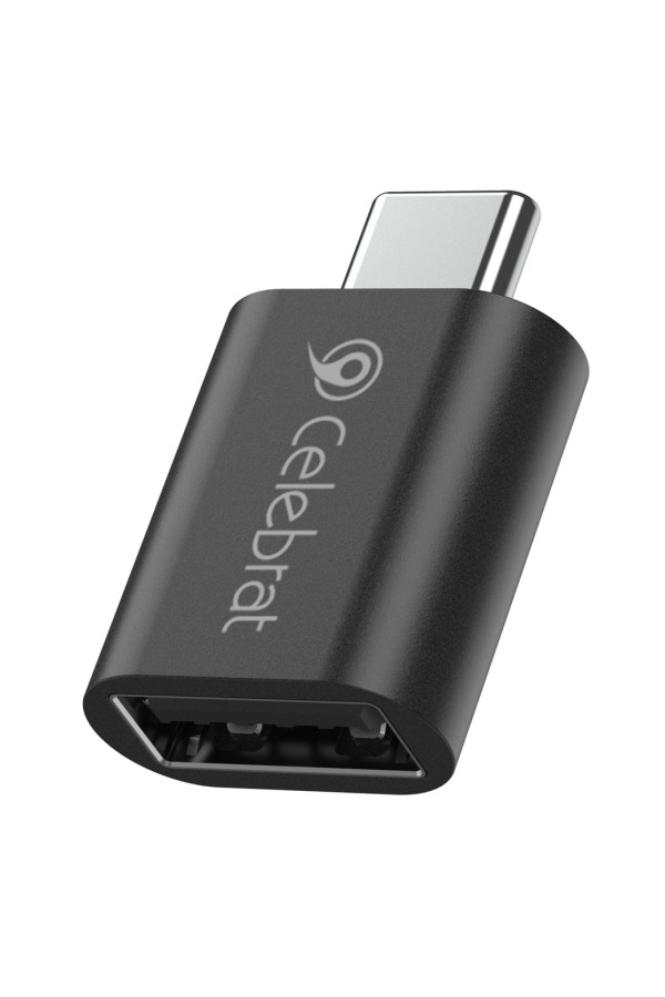 CELEBRAT αντάπτορας USB-C σε USB 3.0 CA-04, 5Gbps, μαύρος