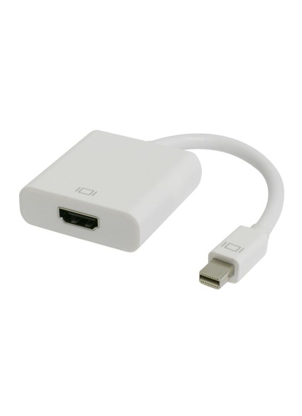 POWERTECH αντάπτορας mini DisplayPort σε HDMI CAB-DP036, 0.20m, λευκός