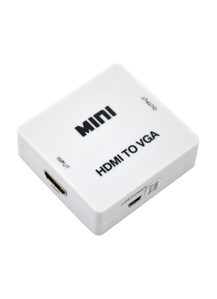 POWERTECH HD Video Converter HDMI σε VGA & 3.5mm Audio CAB-H073, Full HD