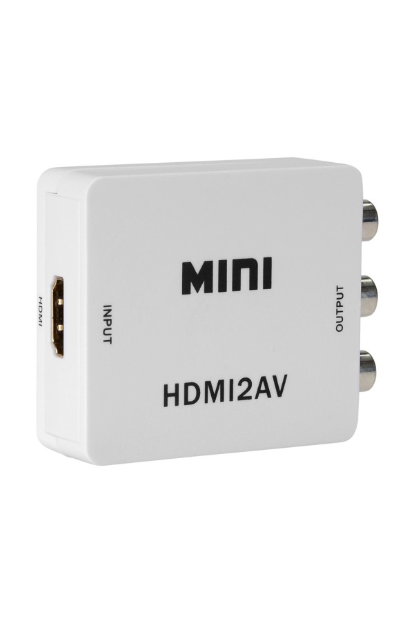 POWERTECH HD Video Converter CAB-H082 από HDMI σε 3x RCA, Full HD