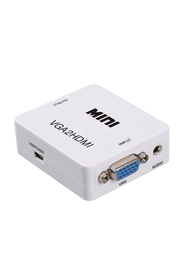 POWERTECH Video Converter VGA & 3.5mm Audio σε HDMI CAB-H107, Full HD