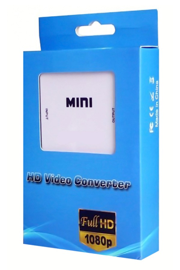 POWERTECH HD Video Converter CAB-H119 3x RCA σε HDMI, MS1858, Full HD