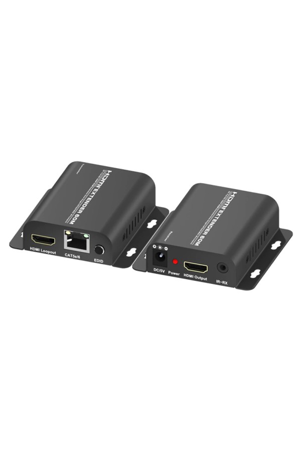 POWERTECH HDMI video extender CAB-H148 μέσω καλωδίου RJ45, 1080p, 60m