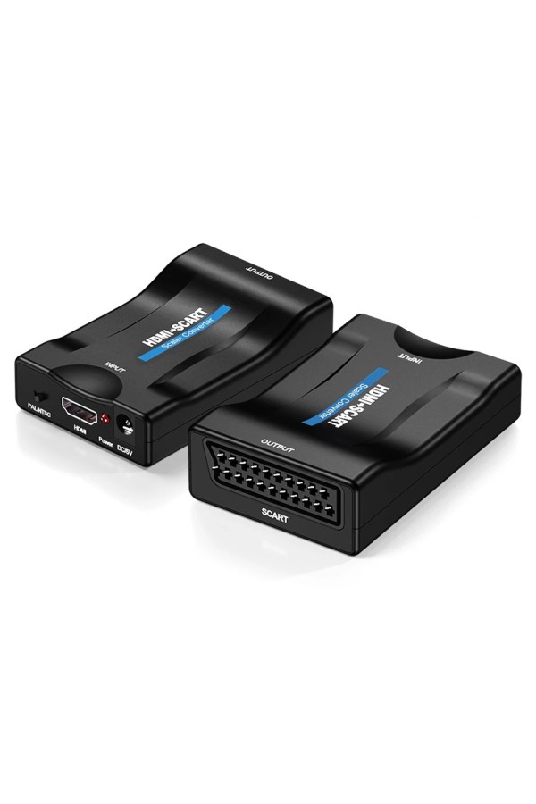 Αντάπτορας SCART σε HDMI CAB-H152, 10.2Gbps, NTSC & PAL, μαύρος