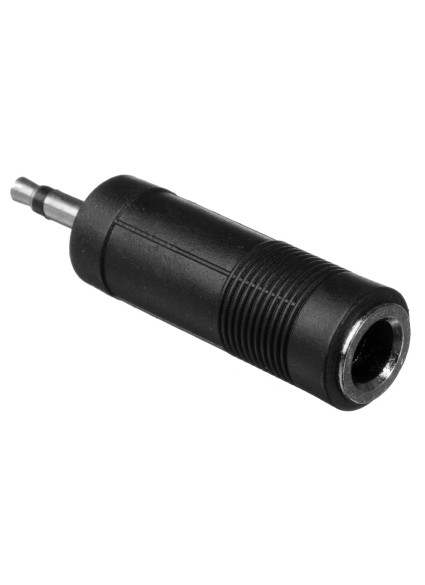 POWERTECH αντάπτορας mono 3.5mm σε 6.35mm CAB-J023, μαύρος, 5τμχ