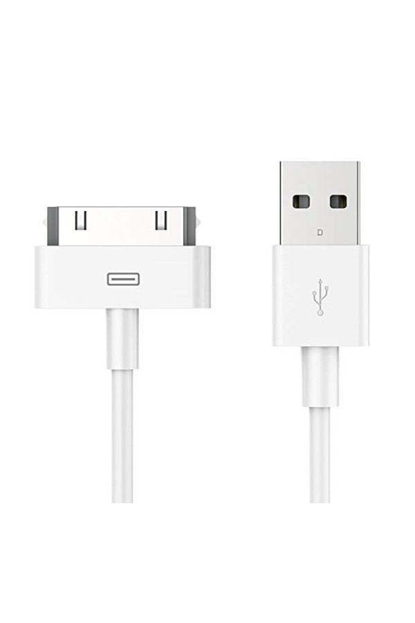 POWERTECH Καλώδιο USB 2.0 σε iPad & iPhone 4/4S CAB-U024, λευκό, 1m