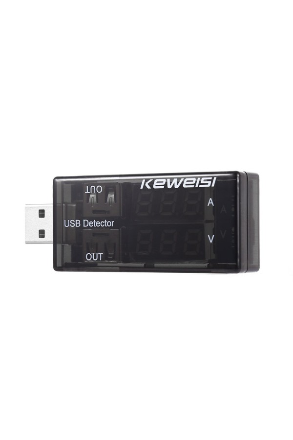 KEWEISI Συσκευή ελέγχου θύρας USB KWS-10VA, 2x USB Output, 3-9V