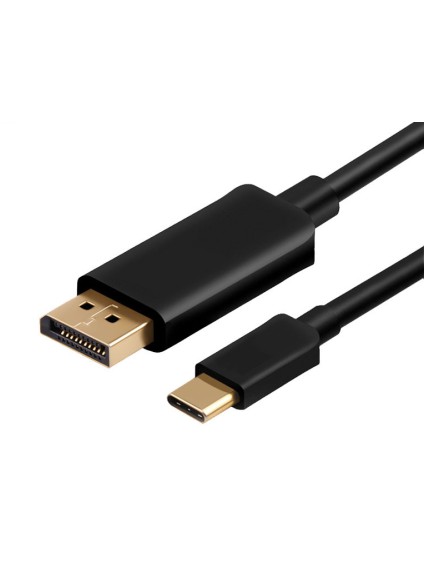 POWERTECH Καλώδιο Type-C σε DisplayPort 1.2 CAB-UC032, copper, 1.2m