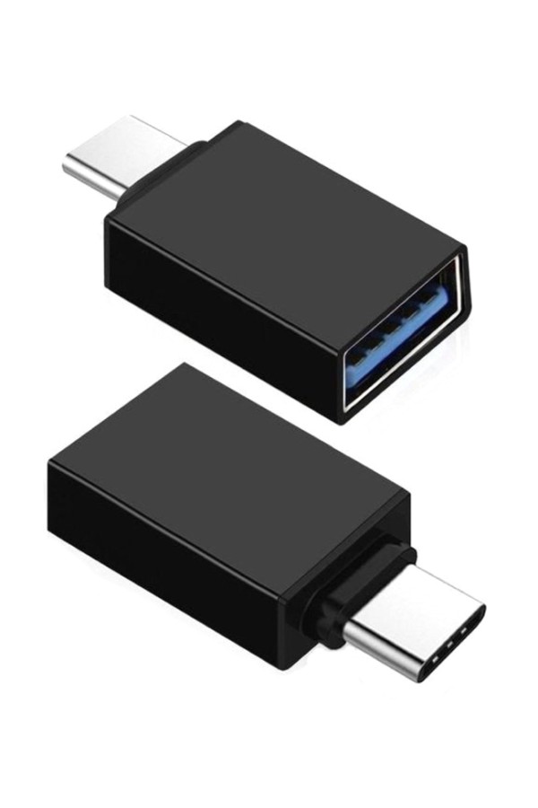 POWERTECH αντάπτορας USB σε USB-C CAB-UC057, 5Gbps, μαύρος