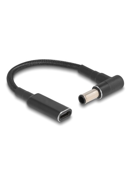 POWERTECH καλώδιο τροφοδοσίας CAB-UC065, USB-C σε Sony 6.0x4.3mm, μαύρο