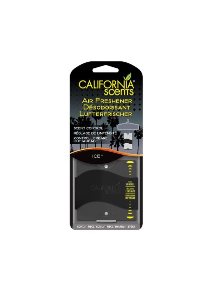 California Scents Κρεμαστό Αρωματικό Αυτοκινήτου Air Freshener 1pcs Ice (CSP-E301639600) (CALSCSP-E301639600)