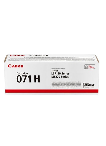 Canon Toner Laser Εκτυπωτή Μαύρο high yield (2.500pages) (5646C002AA) (CAN-071H)
