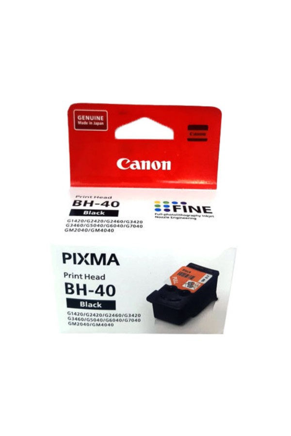 Canon Print head for G5040, G6040, G7040, GM2040, GM4040, G1420, G2420, G2460, G3420, G3460 (3421C001) (CAN-BH40EMB)
