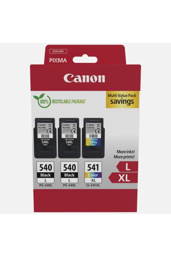 Canon Μελάνι Inkjet PG-540Lx2/CL-541XL Multi-Pack (5224B017) (CANCL-541XLVP)