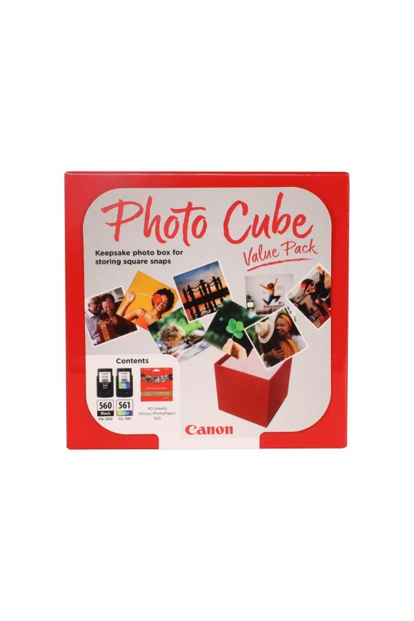 Canon Μελάνι Inkjet PG-560/CL-561 Ph. Value Pack 40sh Carton Pack (3713C007) (CANCL-561VPCP)