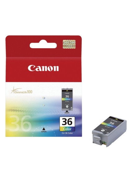 Canon Μελάνι Inkjet CLI-36 Colour (1511B001) (CANCLI-36)