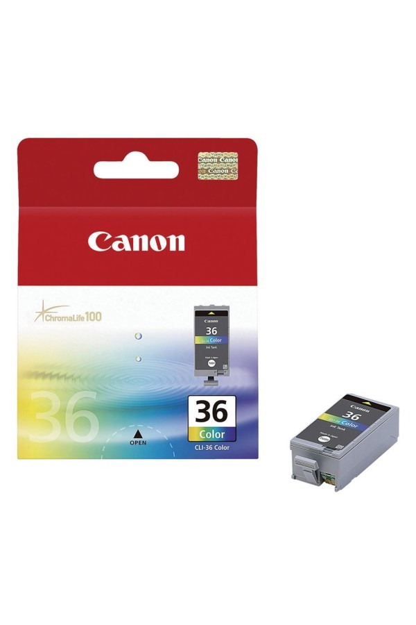 Canon Μελάνι Inkjet CLI-36 Colour (1511B001) (CANCLI-36)