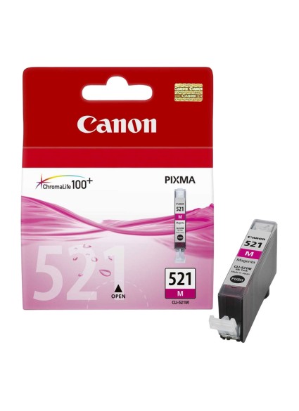 Canon Μελάνι Inkjet CLI-521M Magenta (2935B001) (CANCLI-521M)
