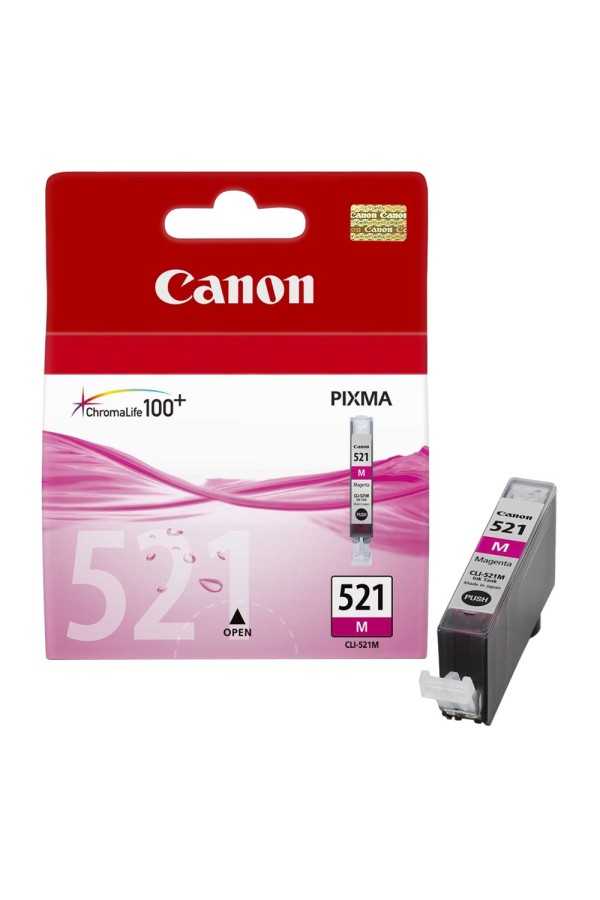 Canon Μελάνι Inkjet CLI-521M Magenta (2935B001) (CANCLI-521M)