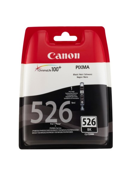 Canon Μελάνι Inkjet CLI-526BK Black (4540B006) (CANCLI-526BKBLP)