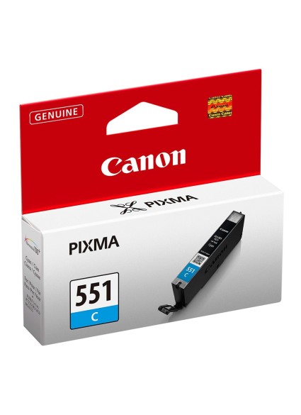 Canon Μελάνι Inkjet CLI-551C Cyan (6509B001) (CANCLI-551C)