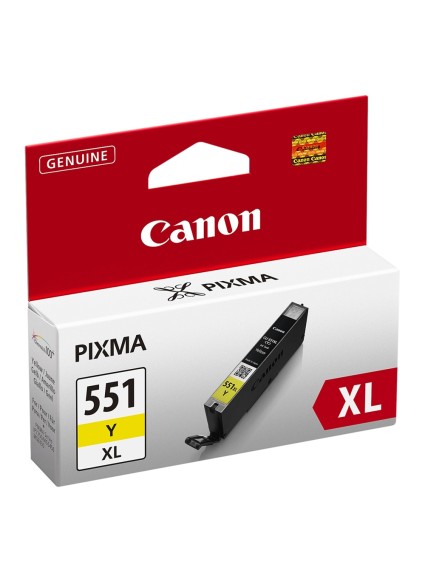 Canon Μελάνι Inkjet CLI-551YXL Yellow (6446B001) (CANCLI-551YXL)