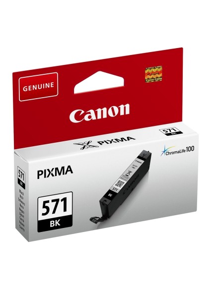 Canon Μελάνι Inkjet CLI-571BK Black (0385C001) (CANCLI-571BK)