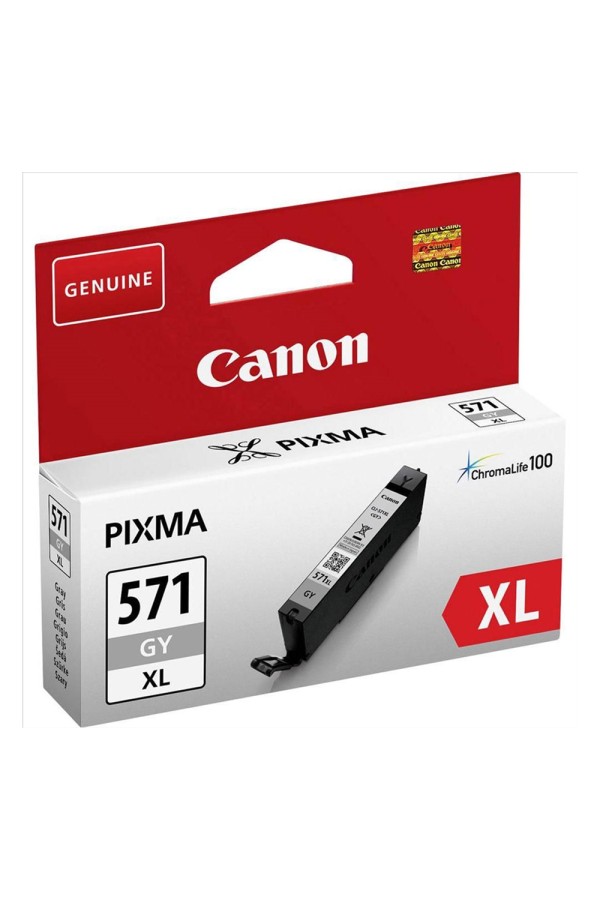 Canon Μελάνι Inkjet CLI-571GY XL Grey (0335C001) (CANCLI-571GYXL)