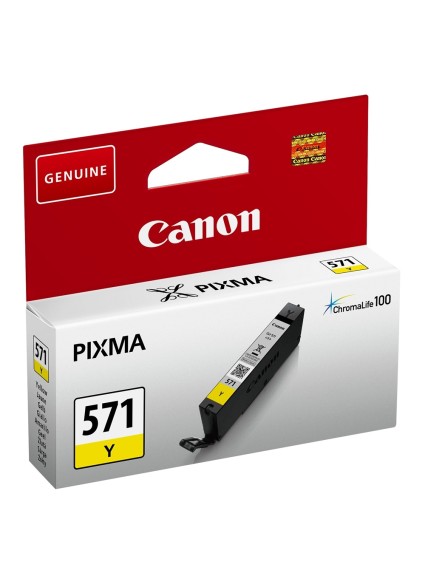 Canon Μελάνι Inkjet CLI-571Y Yellow (0388C001) (CANCLI-571Y)