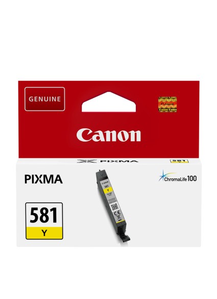 Canon Μελάνι Inkjet CLI-581 Yellow (2105C001) (CANCLI-581Y)