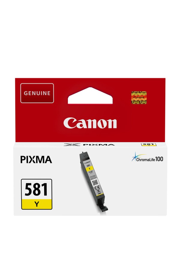 Canon Μελάνι Inkjet CLI-581 Yellow (2105C001) (CANCLI-581Y)