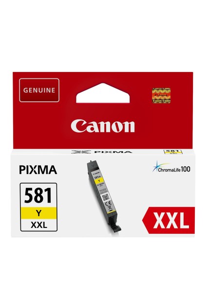 Canon Μελάνι Inkjet CLI-581YXXL Yellow (1997C001) (CANCLI-581YXXL)