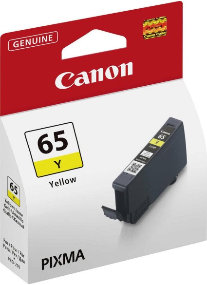 Canon CLI-65Y Μελάνι Εκτυπωτή InkJet Κίτρινο (4218C001) (CANCLI-65Y)