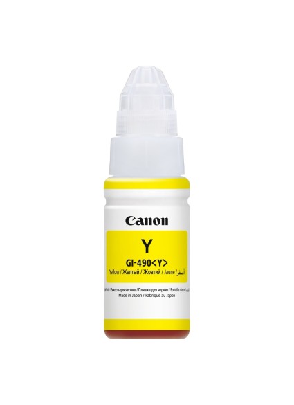 Canon Μελάνι Inkjet GI-490 Yellow (0666C001) (CAN-GI490Y)