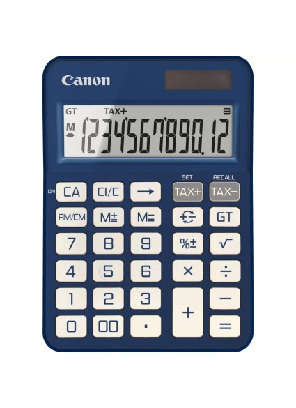 CANON KS-125KB-BL CALCULATOR Royal Blue (6818C004AA) (CANKS125KBBL)