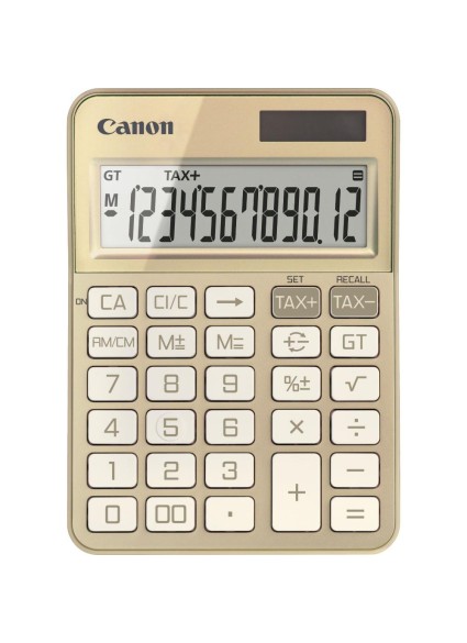 CANON KS-125KB-GD CALCULATOR Gold (6818C002AA) (CANKS125KBGD)